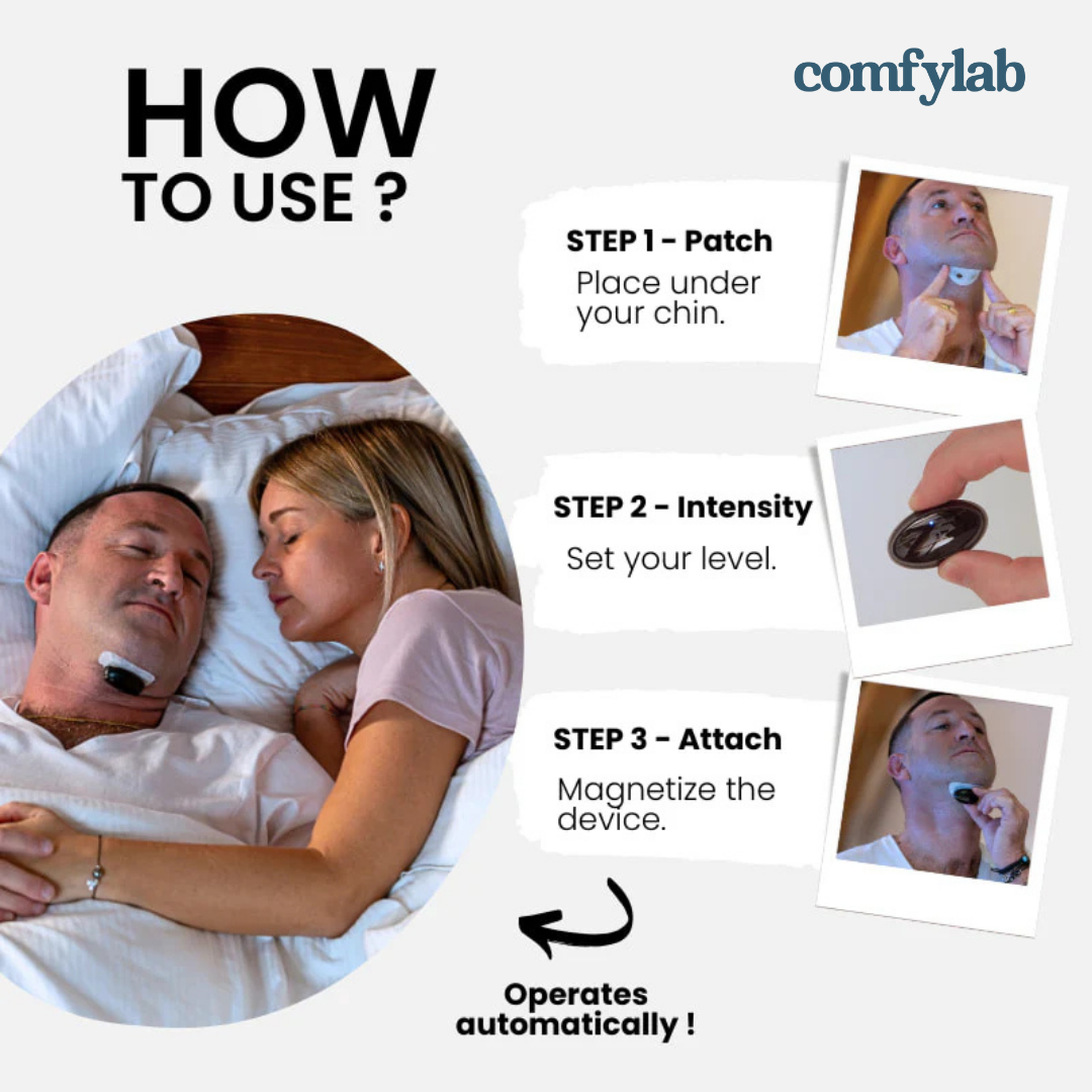Comfylab PulseAir | Anti-Snoring Neurostimulation Device